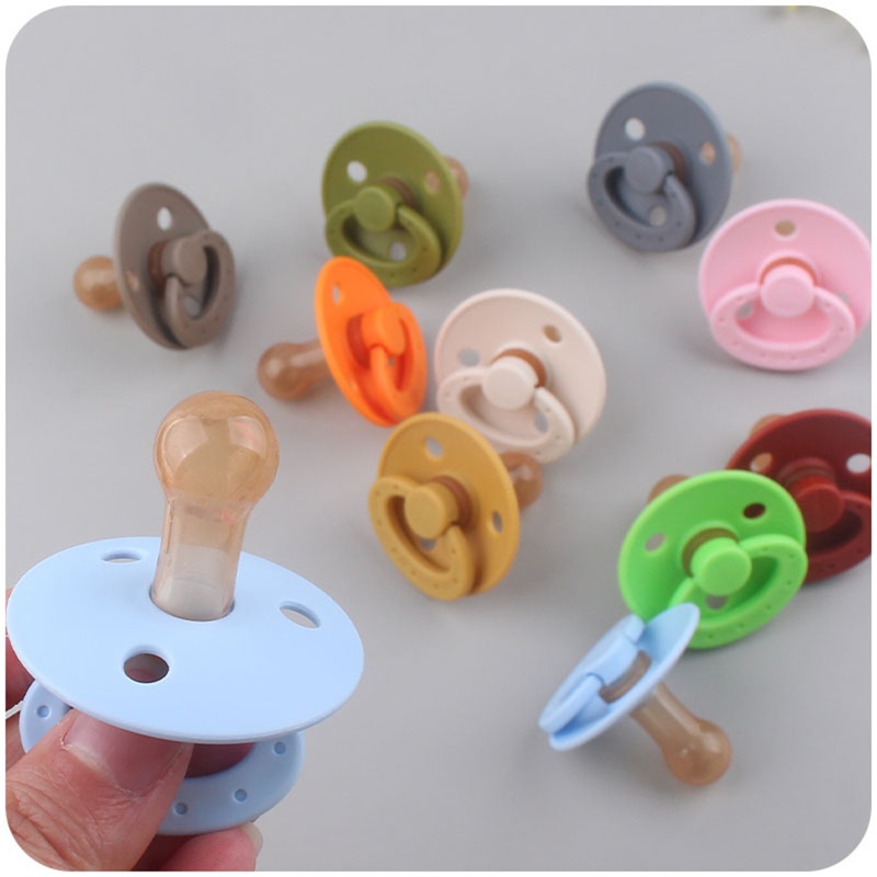 Núm Ti Giả Di Động Bằng Silicone Cho Bé Sơ Sinh