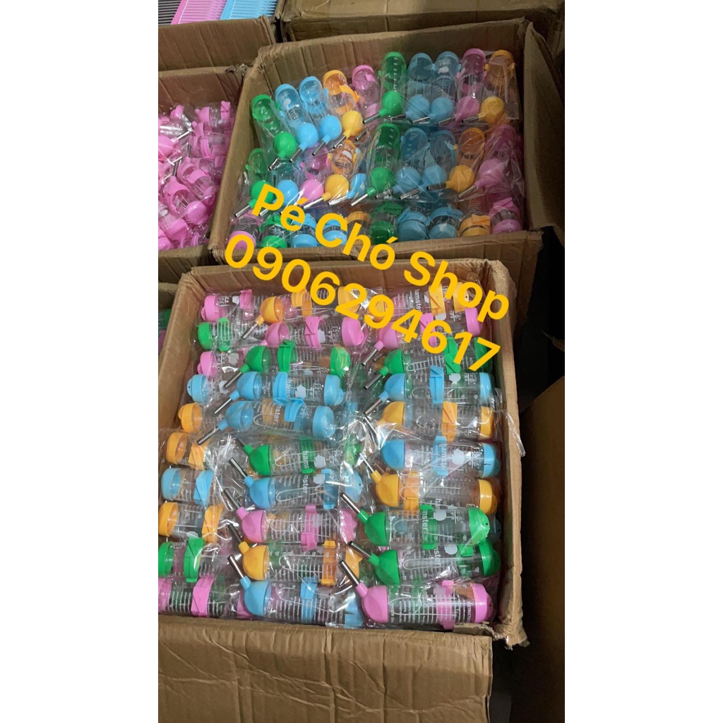 Combo giá sỉ 10 Bình nước bi land chính hãng 125ml cho thú cưng .