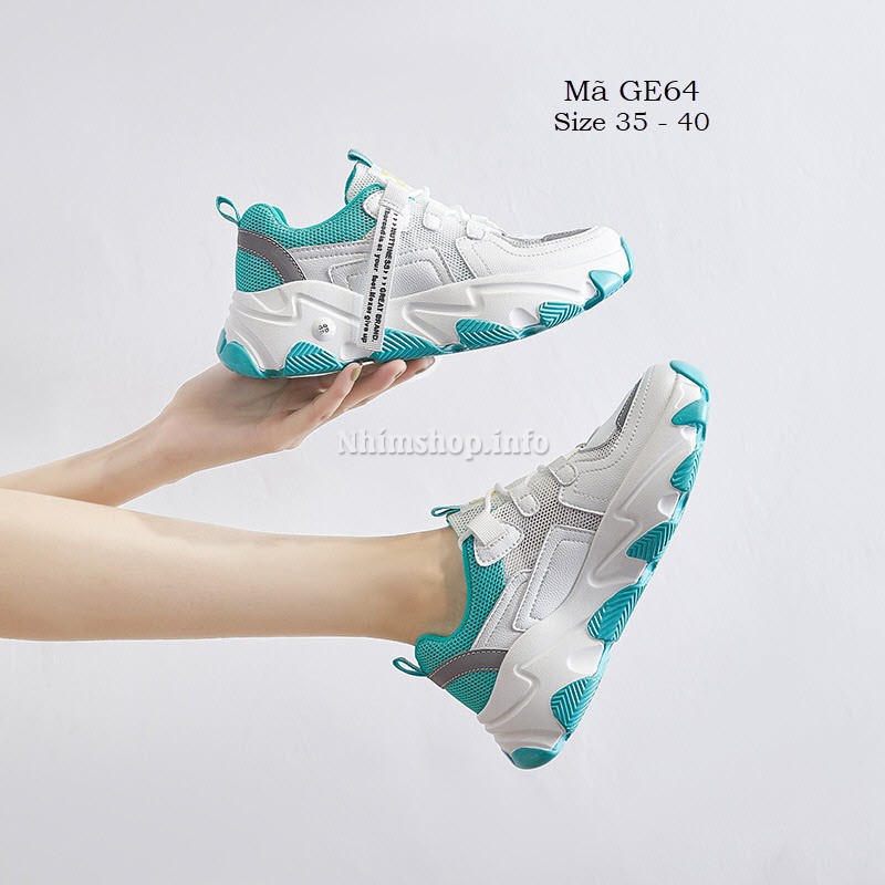 Giày thể thao bé gái LIMIBABY chất mềm đẹp phong cách sneaker thời trang cho học sinh tiểu học, trung học GE64