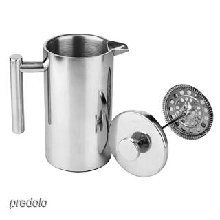 【In Stock】 French Press 350ml 500ml 1000ml Coffee Press Stainless Steel Coffee Maker
