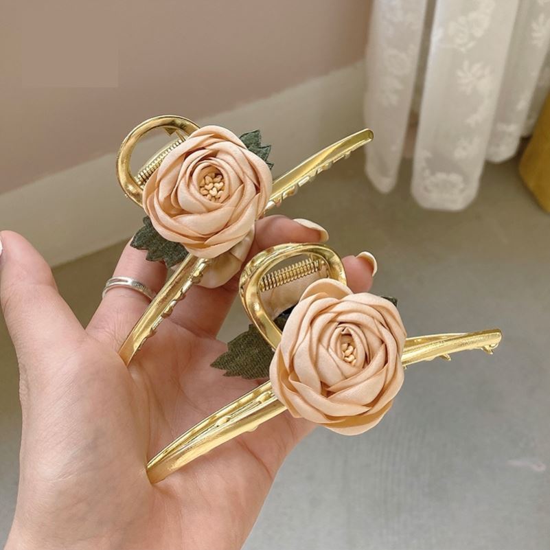 Kẹp Tóc Hình Cá Mập Cỡ Lớn 2022 Thời Trang Pháp Sang Trọng Dành Cho Nữ