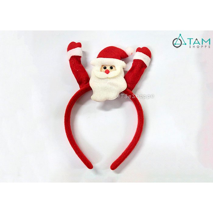 Cài tóc ông già Noel có đèn led TAN