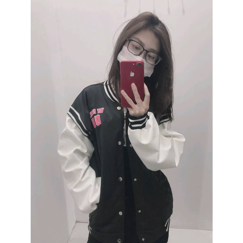 [Có Video+Ảnh Thật] Áo Khoác Bomber Kay 09, Áo Khoác Nam Nữ Form Rộng Chất Tricos Anne Boutique Mã 001