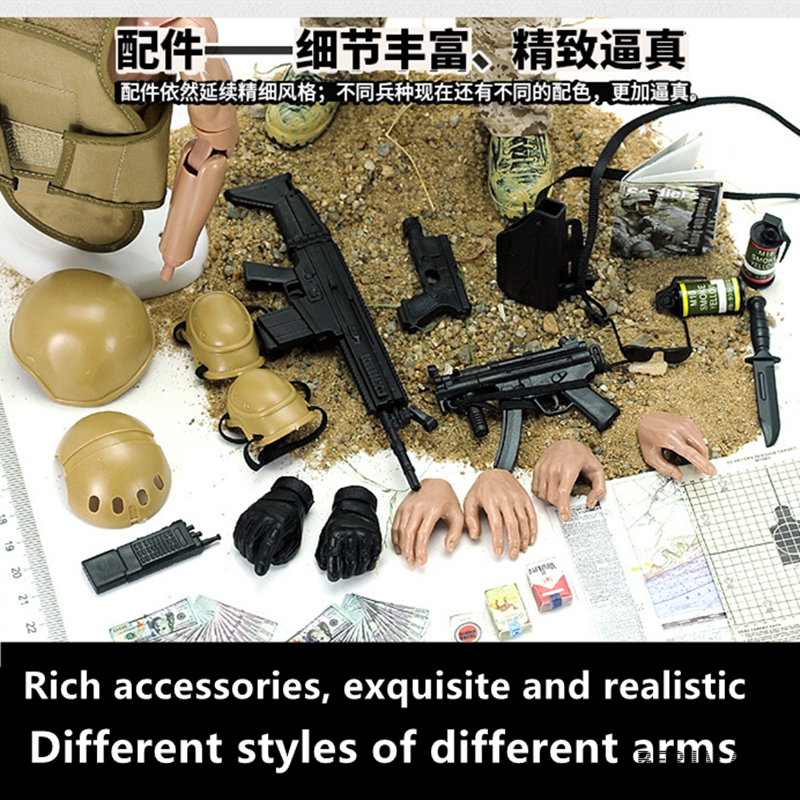 1/6 Lực Lượng Hình Mô Hình Quân Sự Quân Đội Tác Chiến Cảnh Sát Swat Chiến Sĩ ACU Nhân Vật Hành Động Hoặc Đồ Chơi Quà Tặng BT23