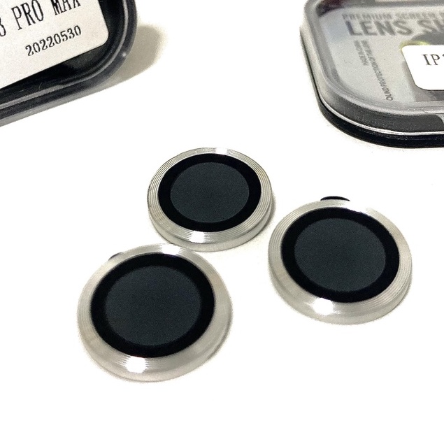 Bảo Vệ Camera Len Viền Nhôm Chống Trầy Mặt Kính Camera Của Máy Cho iphone 11,12,13,promax , Tặng Kèm Khăn Lau Kính