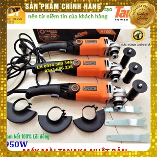 Chính hãng máy mài tanaka . công suất 950w. bảo hành chính hãng 12 tháng.