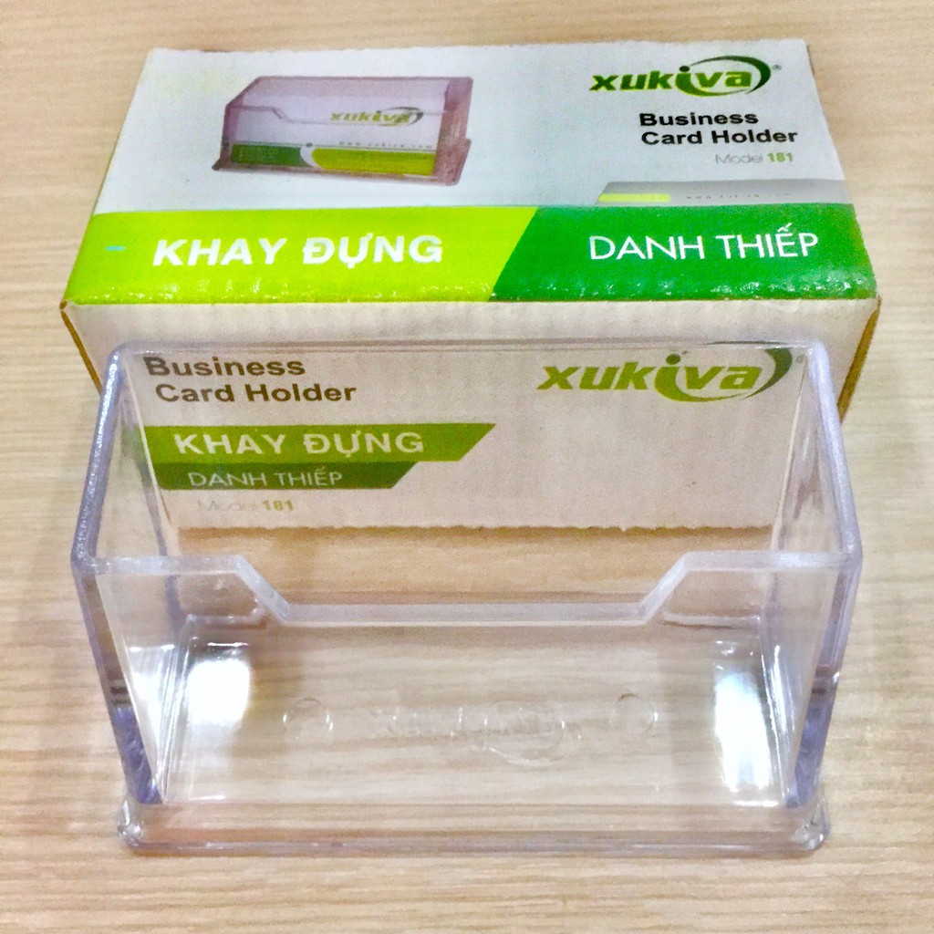 Hộp đựng Namecard Xukiva, hộp đựng danh thiếp mica