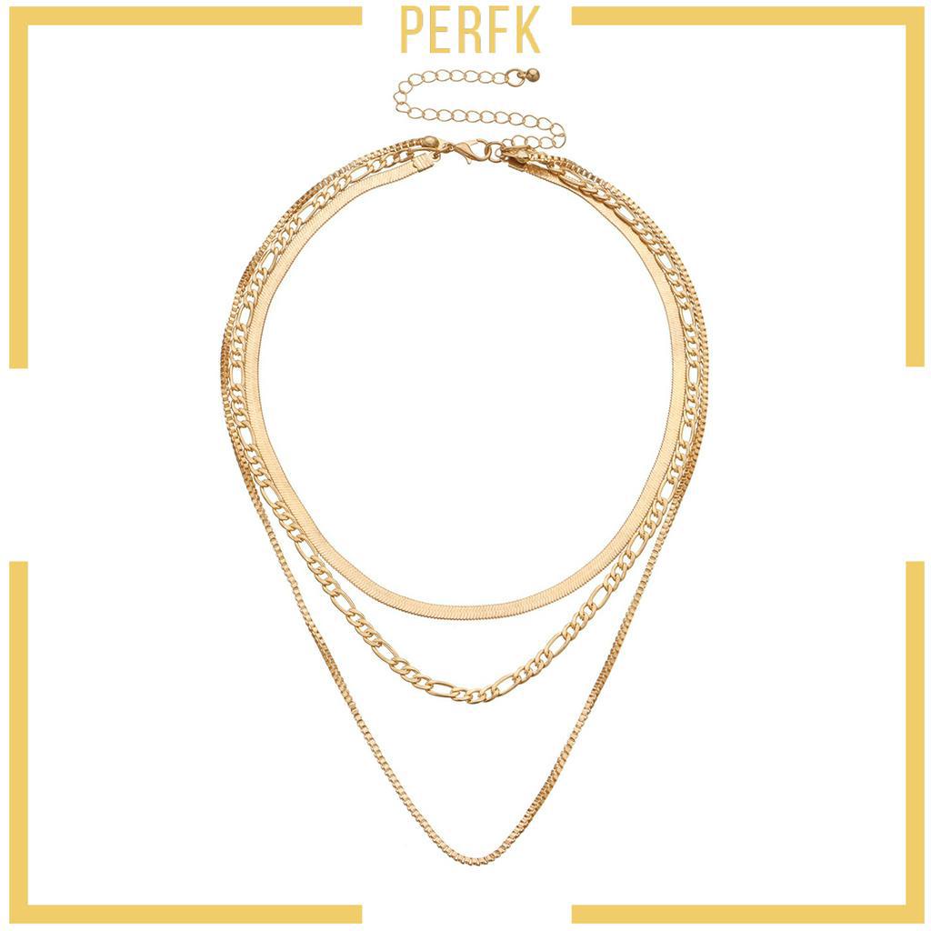 vòng cổ Nhiều Lớp Thiết Kế Đơn Giản Phong Cách Hip-Hop