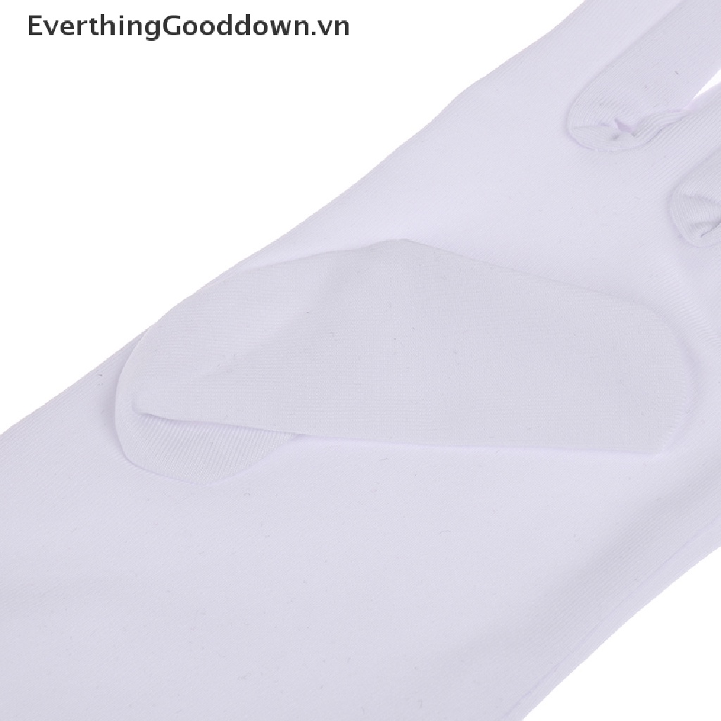 Everthinggooddown 1 Đôi Găng Tay Cotton Màu Trắng