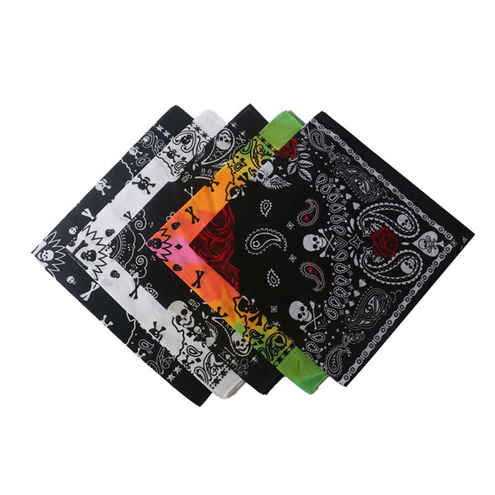 Pewany Hip Hop Paisley Khăn Trùm Đầu Bằng Cotton Thoáng Khí Hình Đầu Lâu Không Đường May Cho Đi Xe Đạp Thể Thao Ngoài Trời B-Boy