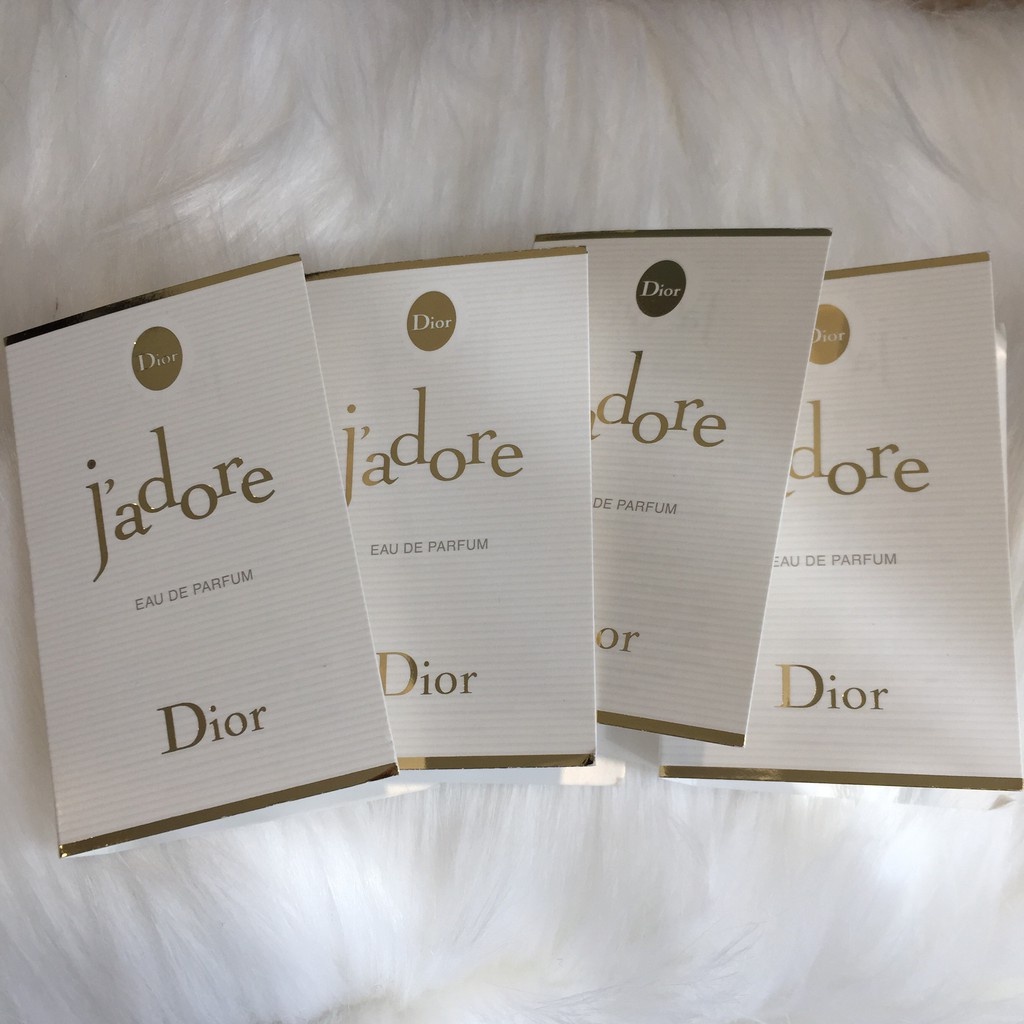 Mẫu thử Vial Nước hoa nữ Dior J'adore EDP For Women - 1ml - hàng đủ bill Sephora US