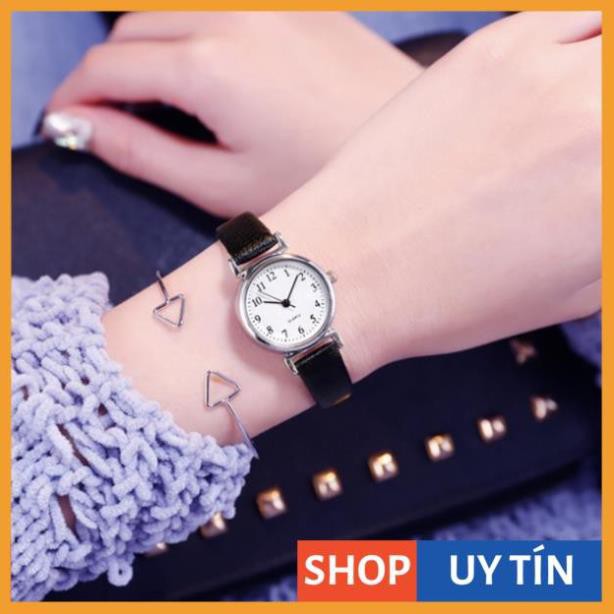[Hàng Cao Cấp] - Đồng hồ nữ MSTIANQ dây da size 26mm nhỏ xinh | BigBuy360 - bigbuy360.vn