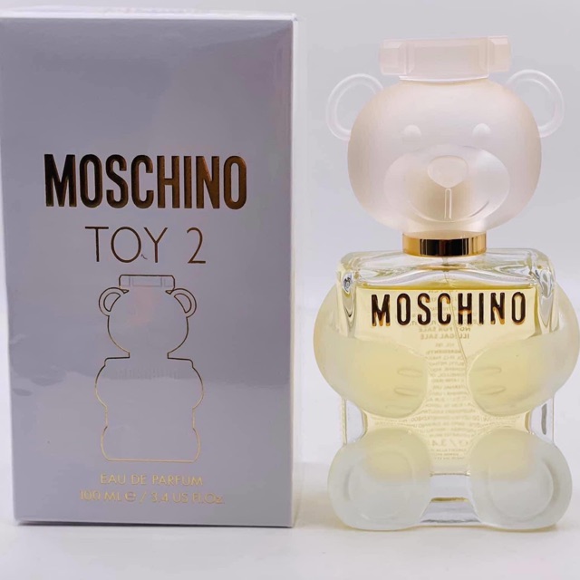 (Authentic) Nước hoa MOSCHINO TOY 2 nguyên seal 100ml hàng xách tay Pháp - TRÙM SỈ