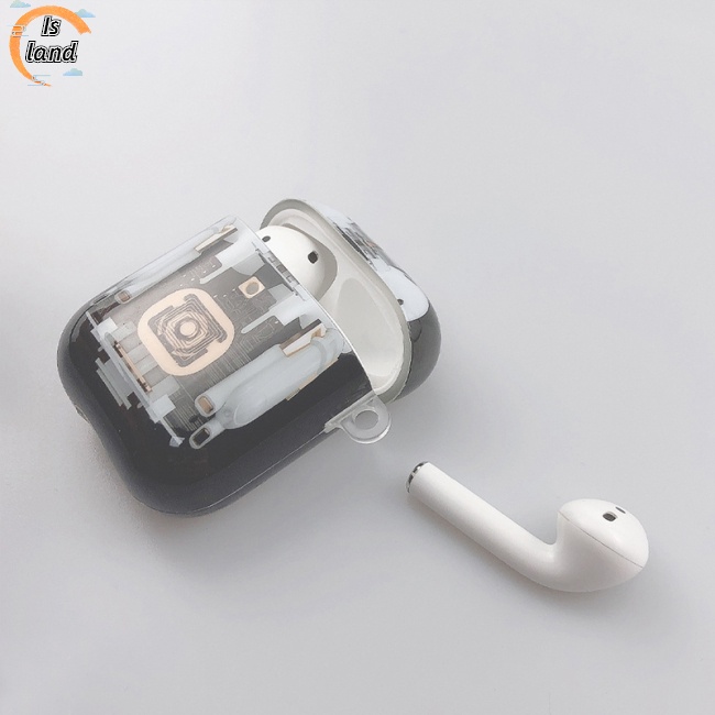 [IS] Vỏ Bảo Vệ Hộp Đựng Tai Nghe Imd Mềm Hình Cấu Trúc Cơ Khí Cho Airpods Pro