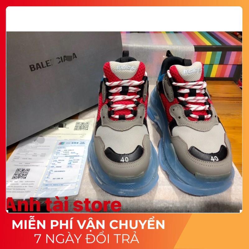 (⚡Bản một một⚡️tặng ful bok+tất+quà⚡️) Giày thể thao,sneakers nam nữ Blen đế khí êm chân.Tăng chiều cao G976