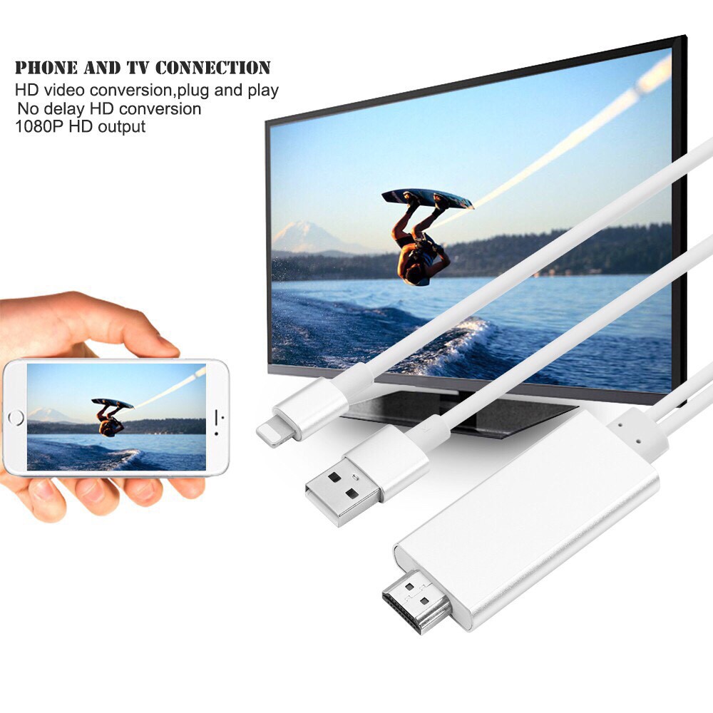 Cáp HDMI Iphone Kết Nối Sang TiVi Chất Lượng HD