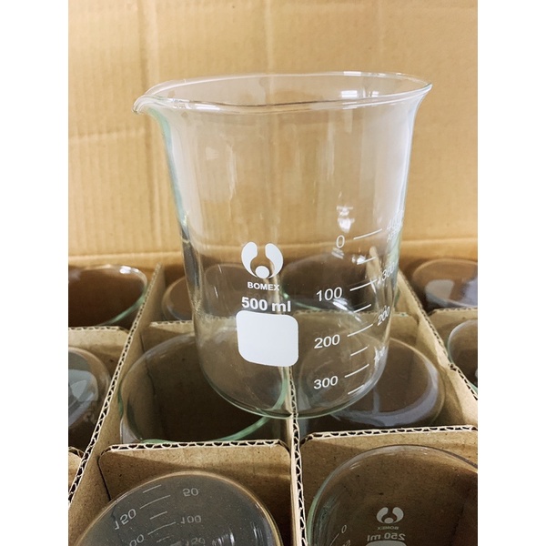 Cốc thuỷ tinh chịu nhiệt 🔥  50ml/100ml/250ml/500ml