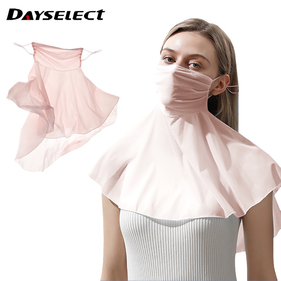 Khẩu Trang Chống Nắng Tia UV Bằng Lụa Lạnh Thoáng Khí
