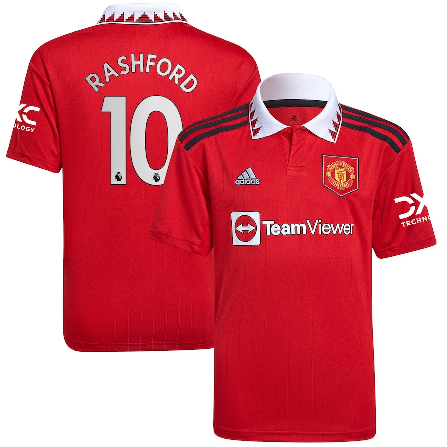 Bộ Quần Áo Bóng Đá Đội Manchester United Mùa Giải 22-23 Size s-2xl