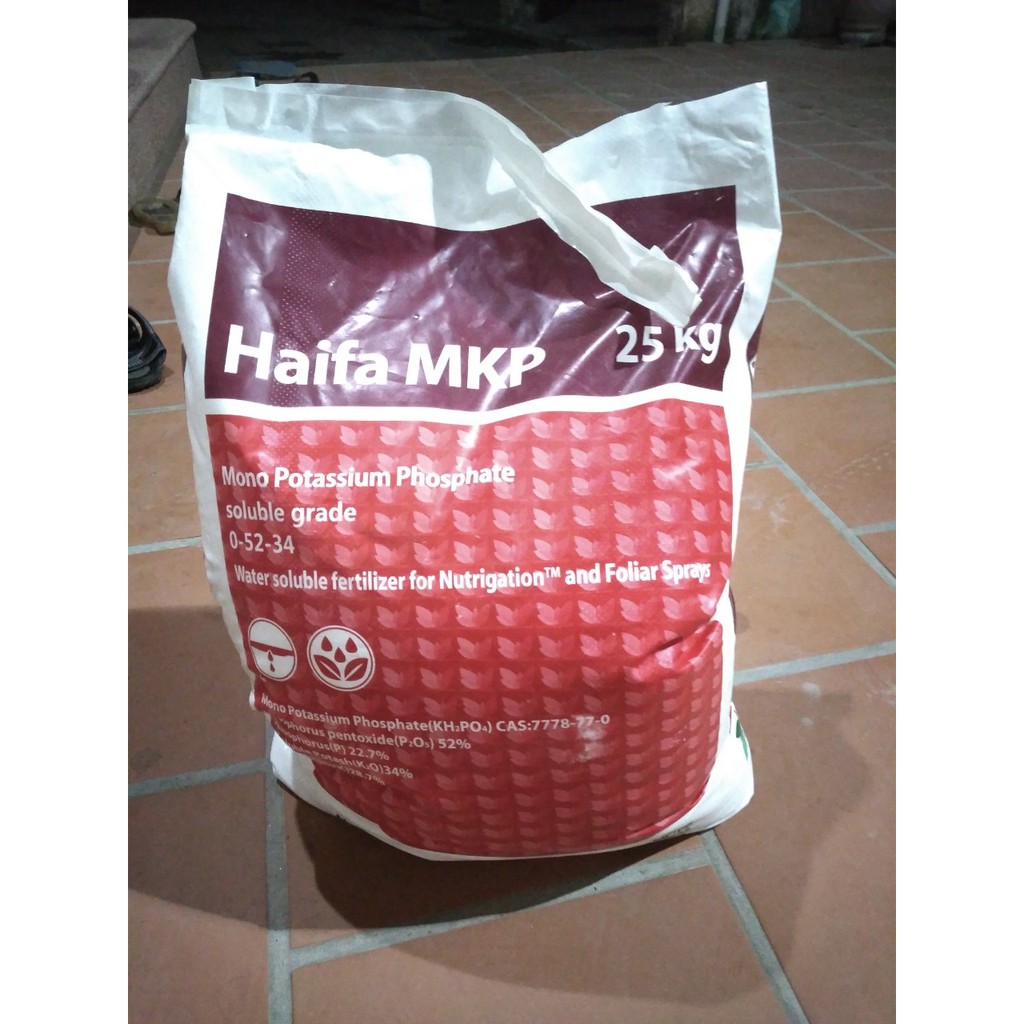 1 kg phân bón MKP Haifa - Kích ra hoa, làm bông  (chia lẻ đóng túi zip, có video bóc hàng) (Hà Nội)