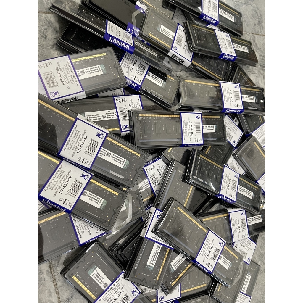 Ram Kingston 4GB - 8GB Bus 1600 Bảo hành 3 năm dùng cho PC hàng new