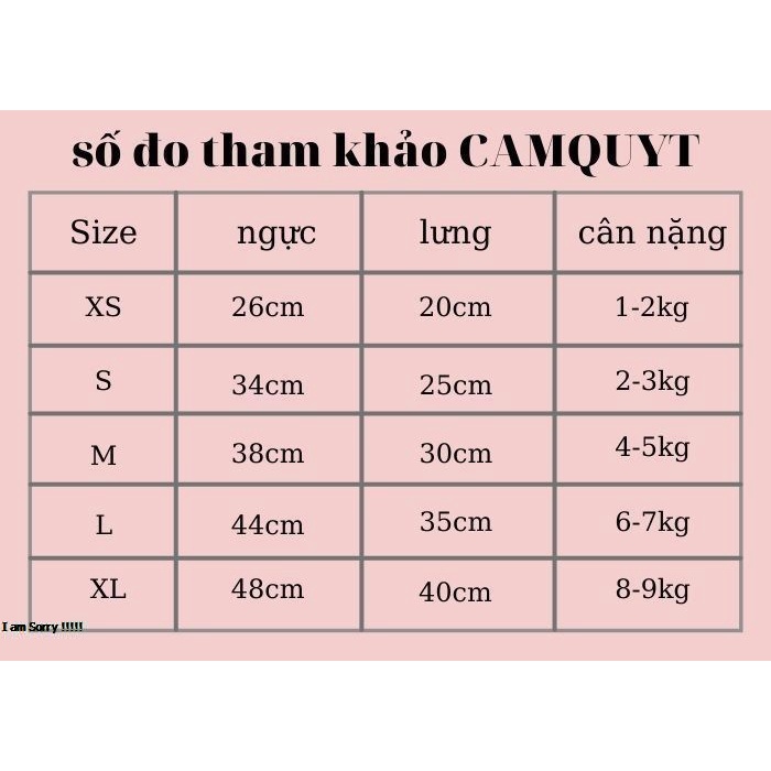 Váy thun hai dây phối bèo CAMQUYTSTORE in họa tiết gấu ngọt ngào dễ thương cho thú cưng