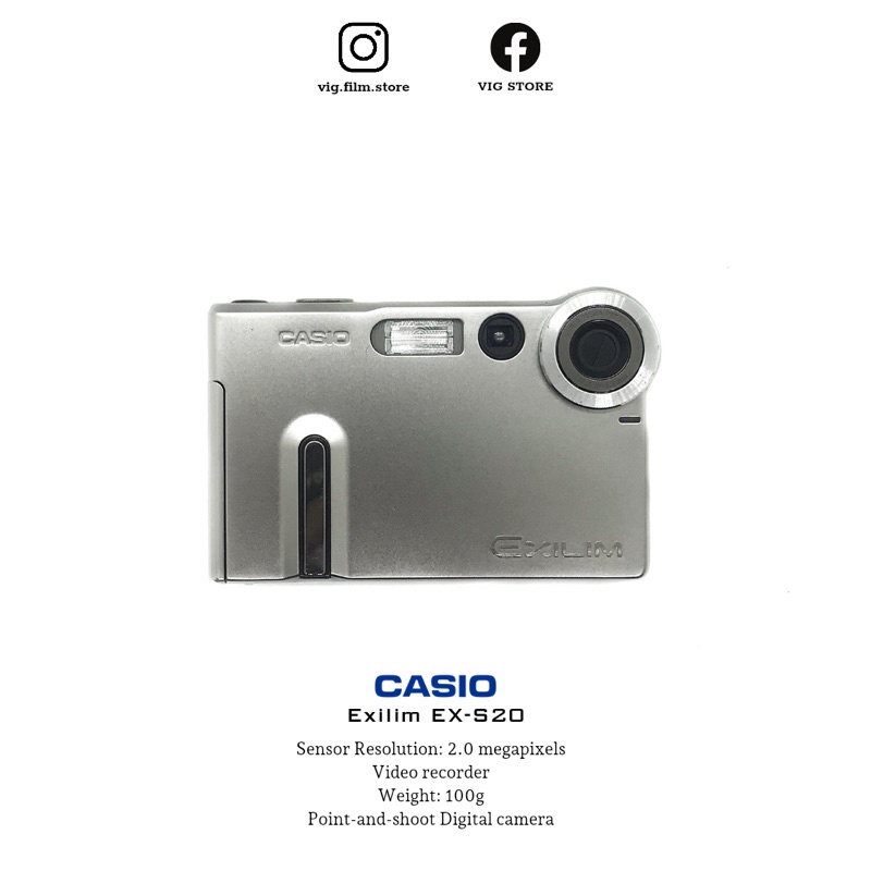 MÁY ẢNH CASIO EXILIM EX-S20