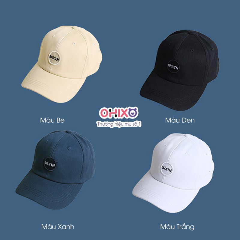 Mũ Lưỡi Trai Nón Kết Đẹp Giá Rẻ Nữ Hàn Quốc Thêu Chữ Thời Trang  OHIXO LT11