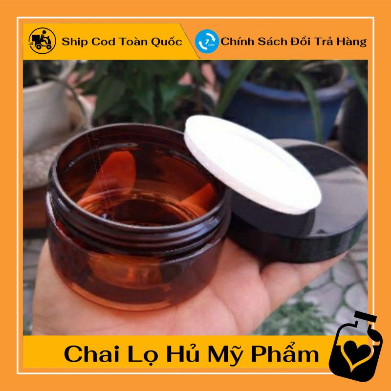 Hủ Đựng Kem ❤ TOP GIÁ RẺ ❤ Hũ nhựa pet 50g,100g,200g,250g đựng mỹ phẩm, thực phẩm, đồ khô, ngũ cốc