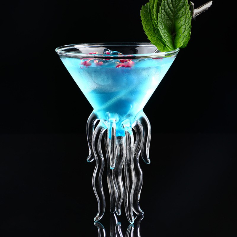 Ly Thủy Tinh Uống Cocktail Thiết Kế Sáng Tạo Kính