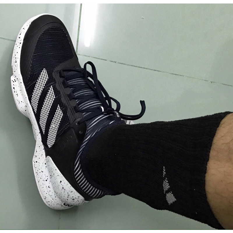 Pack 6 đôi Tất thể thao adidas chính hãng cổ cao đá bóng chạy bộ tập gym