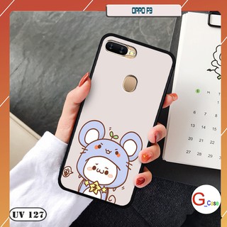 Ốp lưng điện thoại OPPO F9 lưng nhám viền dẻo