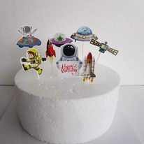 phụ kiện bánh kem [FREESHIP❤️] em bé du hành không gian