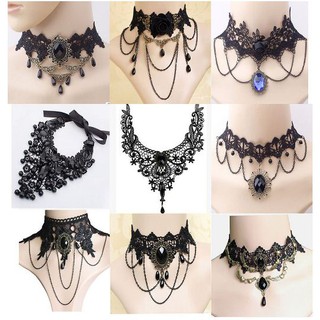 Set 9 vòng choker sang trọng cực đẹp