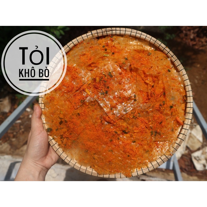 500gr bánh tráng tỏi bò độc quyền siêu ngon