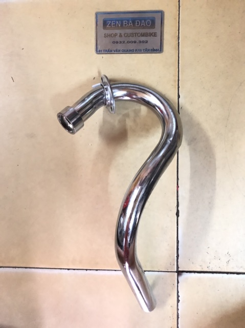 Cổ pô nằm inox 201/ cổ vắt sắt xi