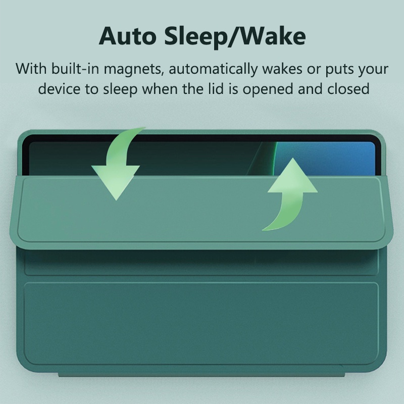 Bao Da Máy Tính Bảng Silicon Mỏng Từ Tính Có Giá Đỡ Cho Xiaomi Mi Pad 5 Pro Funda iPad MiPad 5 11 Mipad5 Mi Pad5