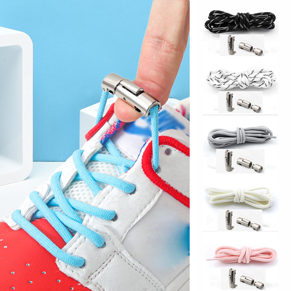 1 Cặp Khóa Dây Giày Sneaker Tiện Lợi