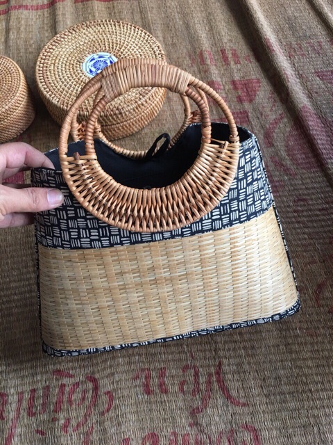 Túi tre đan