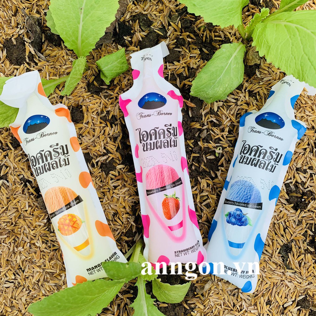 Thạch sữa chua vị kem trái cây Thái Lan