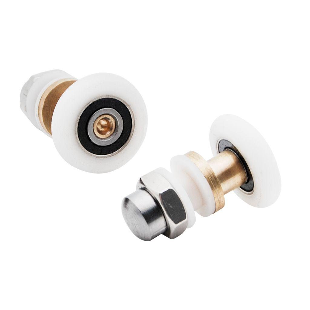 JARRED Bánh Xe Ròng Rọc Cửa Trượt Bằng Hợp Kim Màu Trắng Siêu Bền