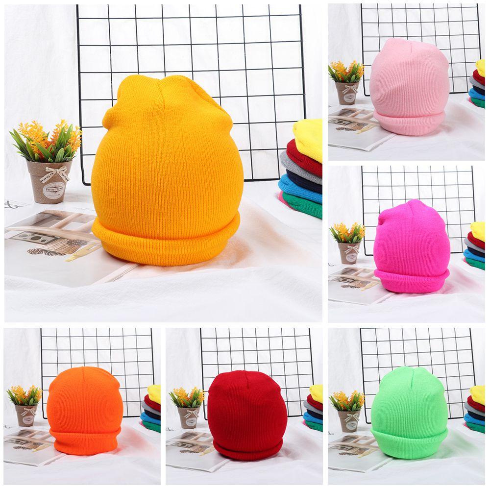 Mũ Trùm Đầu Dệt Kim Unisex Co Giãn Phong Cách Hip Hop Thời Trang