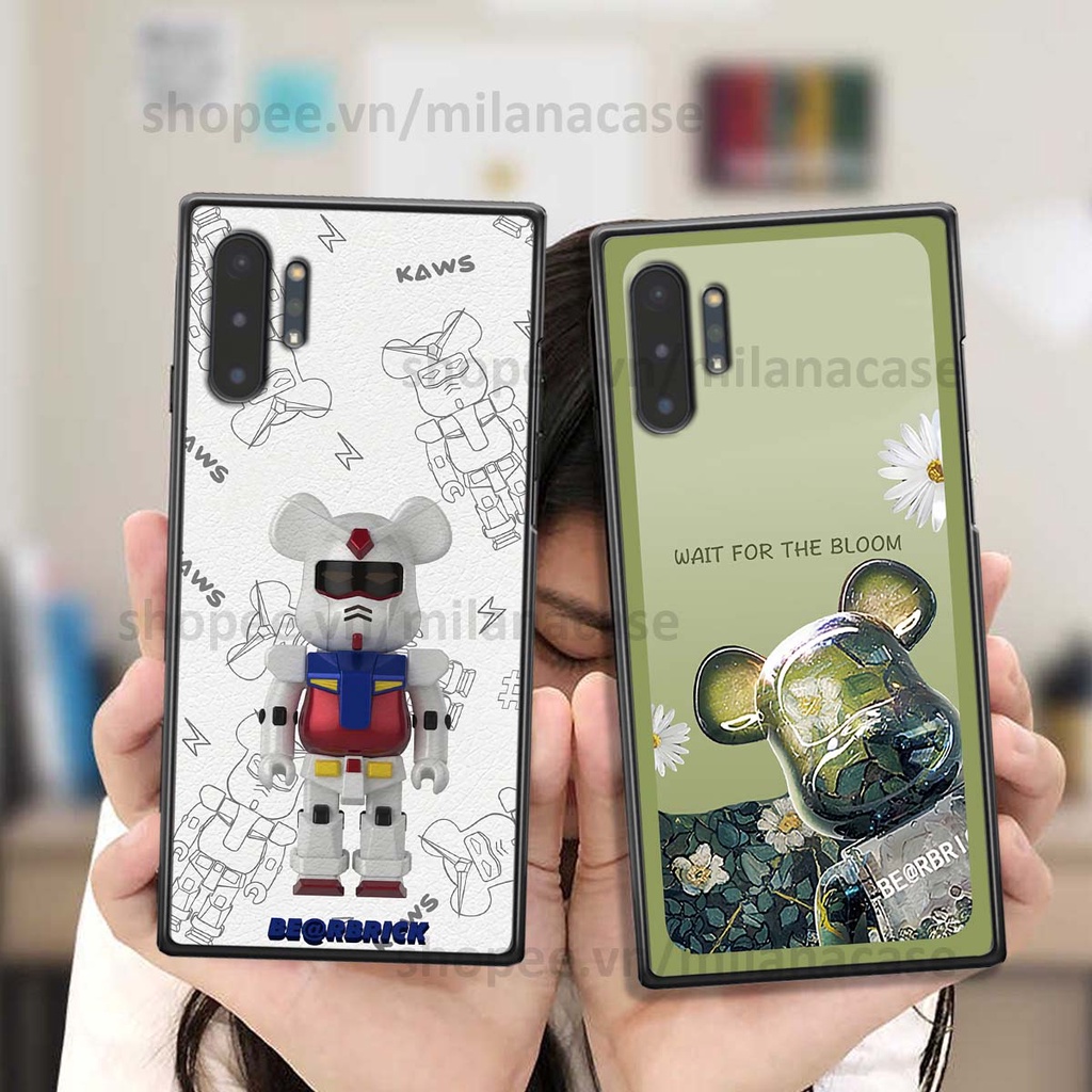 Ốp Samsung Note 10 / Note 10 Plus / Note 10+ gấu be@rBrick gấu Teddy Kaws siêu đẹp, phong cách, cá tính