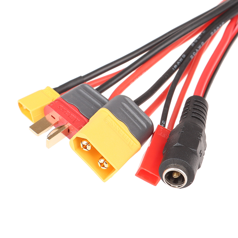 Dây Cáp Sạc Chuyển Đổi Đầu Cắm Banana Rgvn Sang Xt60 Xt30 Dc5.5 T Dành Cho Imax B6 Isdt Jelly | BigBuy360 - bigbuy360.vn