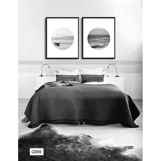 Bộ 2 tranh phong cảnh decor không gian. Size khác khách lh (Tặng kèm đinh 3 chân treo tranh)