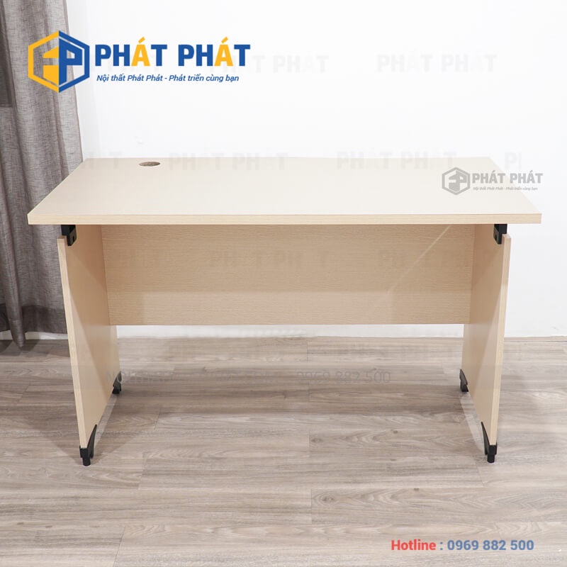 Bàn văn phòng Phát Phát 1.2 x 0.6m, bàn làm việc văn phòng, bàn học sinh làm việc tại nhà chính hãng - BLV07