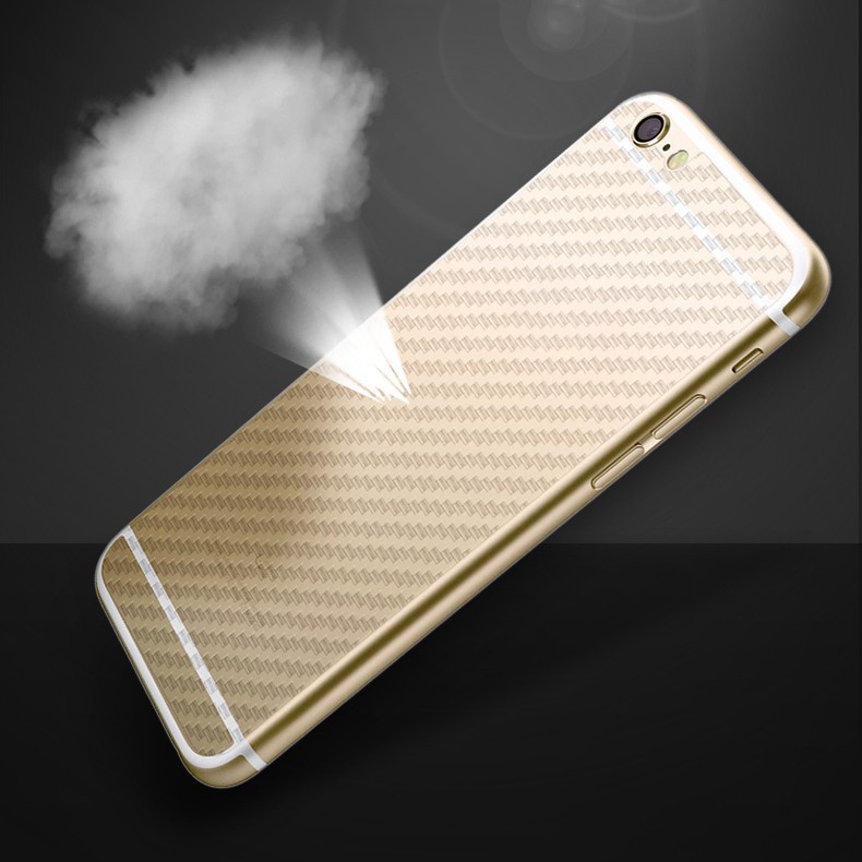 Miếng Dán Lưng Điện Thoại Iphone Cacbon Carbon Chống Vân Tay 6/6plus/6s/ppf/7/7plus/8/x/xs/11/12/13/14/pro/max/plus