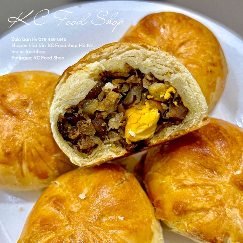 BÁNH XÍU PÁO BÀ BÌNH ĐẶC SẢN NAM ĐỊNH  Bánh xíu páo nướng sẵn/cấp đông tùy chọn