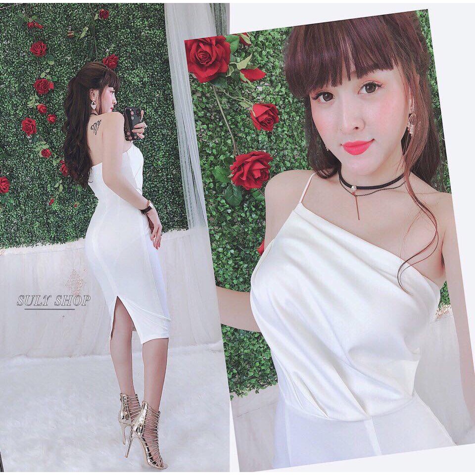 (HÀNG CÓ SẴN) Đầm body lệch vai gợi cảm