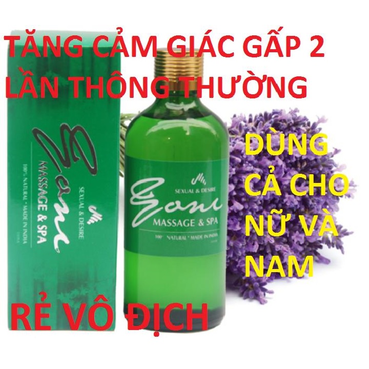 Tinh Dầu Massage Yoni Body Bôi Trơn Nam Nữ - Tăng Hưng Phấn khoái cảm vợ chồng - 100% thiện nhiên - an toàn - hiệu quả